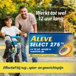Discount Aleve Select bij o.a. Rugpijn Spierpijn en Gewrichtspijn 12 tabletten