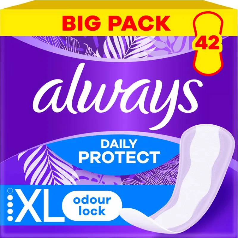 Outlet Always Dailies Protect Extra Long Big Pack