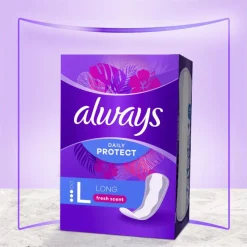 Always Dailies Protect Long Fresh