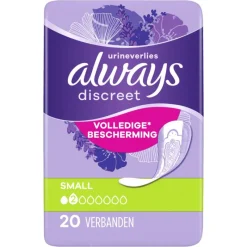 Discount Always Discreet Incontinentieverband Small