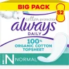 Hot Always Inlegkruisjes Bio Cotton Normal Big Pack