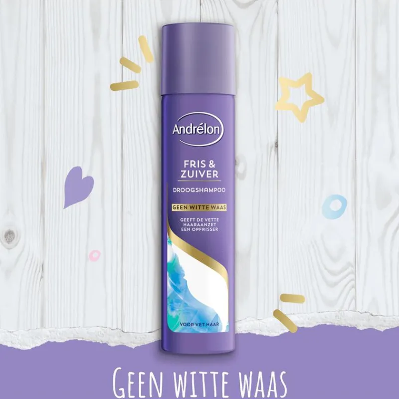 Outlet Andrélon Fris & Zuiver Classic Droogshampoo 245 ML