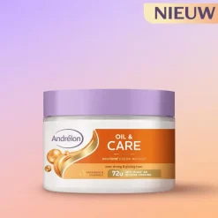 Clearance Andrélon Oil & Care Crème Masker Jar 300 ML
