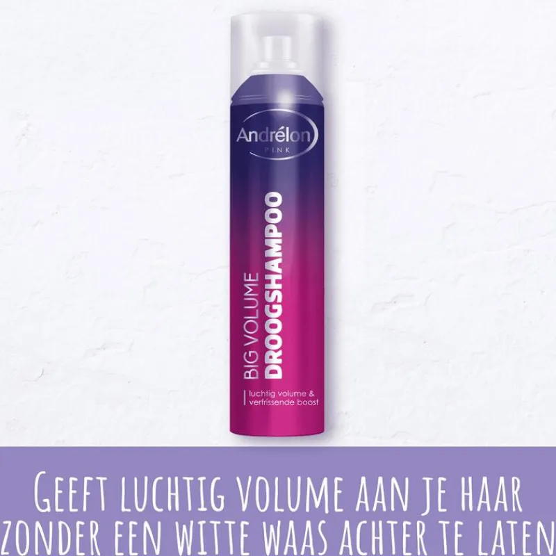 Discount Andrélon Pink Big Volume Droogshampoo 250 ML