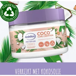 Online Andrélon Pro Nature Coco Curl Creation Masker 300 ML