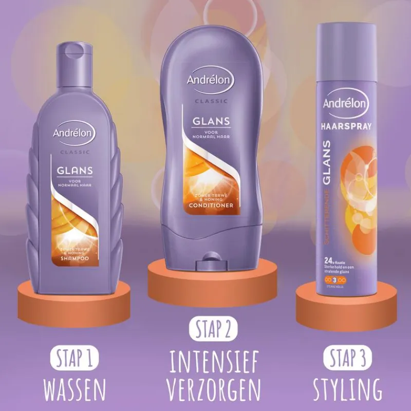 New Andrélon Styling Schitterende Glans Haarspray 250 ML