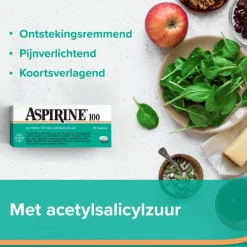 Sale Aspirine 100 mg helpt bij pijn 20 tabletten