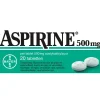 Aspirine 500 mg helpt bij pijn 20 tabletten