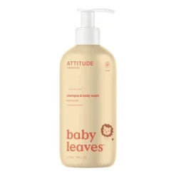 Online Attitude Baby Leaves 2-in-1 Shampoo & Body Wash Peer & Nectar 473 ML