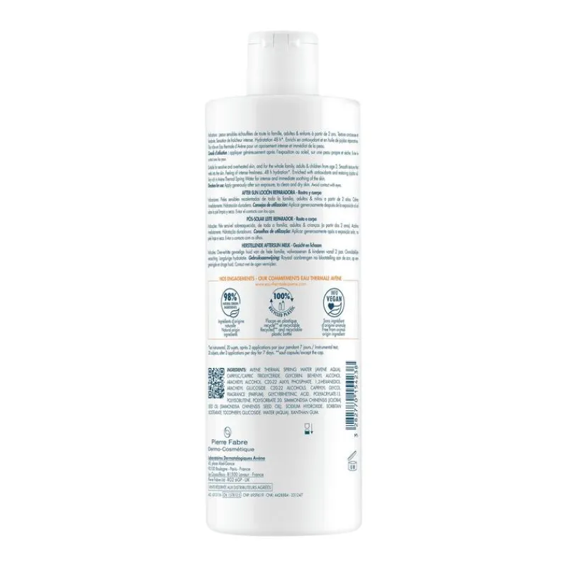 Hot Avène Herstellende Aftersun 400 ML