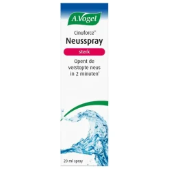 Best A.Vogel Cinuforce Neusspray Sterk bij Neusverkoudheid Spray 20 ML