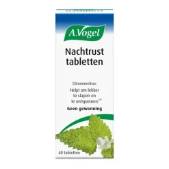 Hot A.Vogel Citroenmelisse Nachtrust1* Tabletten 60 stuks
