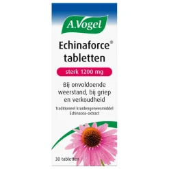 Best A.Vogel Echinaforce Bij Onvoldoende Weerstand En Griep Tabletten 30 stuks