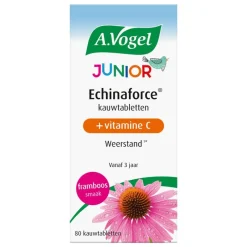 Outlet A.Vogel Echinaforce Junior met Vitamine C Weerstand1* Kauwtabletten 80 stuks