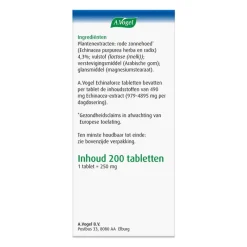 A.Vogel Echinaforce Weerstand1* Tabletten 200 stuks