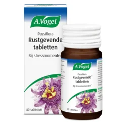 Best A.Vogel Passiflora Rustgevende1* Tabletten Helpt Bij Stressmomenten1* 80 stuks