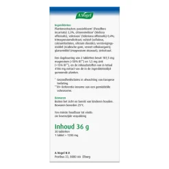 Outlet A.Vogel Passiflora Rustgevende1* Tabletten Stemmingswisselingen2* 30 stuks