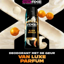 Discount AXE Fine Fragrance Black Vanilla Deodorant Bodyspray 150 ML