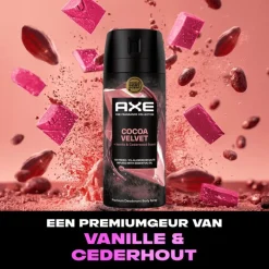 Sale AXE Fine Fragrance Cocoa Velvet Deodorant Body Spray 150 ML
