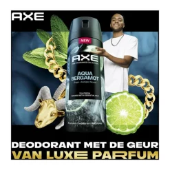 Clearance AXE Fine Fragrance Aqua Bergamot Deodorant Bodyspray 150 ML