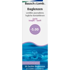 Clearance BauschandLomb Bausch + Lomb DagLenzen -5,00 30 stuks