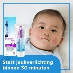 Hot Bepanthen Eczeem Crème Baby Verlicht Jeuk En Roodheid Bij Mild Tot Matig Eczeem 20 GR