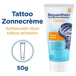 Outlet Bepanthen Tattoo Zonnecreme SPF50 50 ML