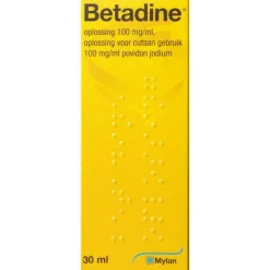 Best Betadine Oplossing 100 mg/ml Povidonjood 30 ML