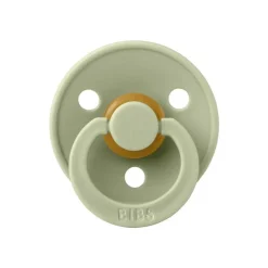 Clearance Bibs Anatomische Fopspeen Two Pack Natuurlijk Rubber Ivory/Sage Maat 1