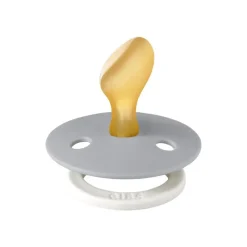 Hot Bibs Anatomische Glow in the dark Fopspeen Two Pack Natuurlijk Rubber Sage/Cloud Maat 2