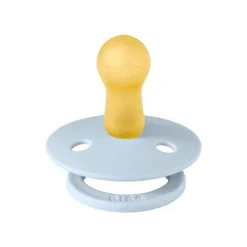 Clearance Bibs Fopspeen Two Pack Natuurlijk Rubber Iron/Baby Blue Maat 2