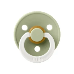 Sale Bibs Glow in the dark Fopspeen Two Pack Natuurlijk Rubber Sage/Vanilla Maat 1