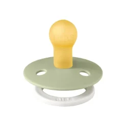 Sale Bibs Glow in the dark Fopspeen Two Pack Natuurlijk Rubber Sage/Vanilla Maat 1