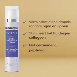 Discount Biodermal Anti Age Oog En Lip Contour Creme 15 ML
