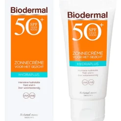 Online Biodermal Hydra Plus Zonnecrème Gezicht SPF50+ 50 ML