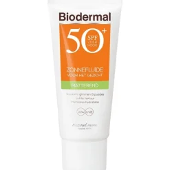 New Biodermal Matterend Zonnefluïde Gezicht SPF50+ 40 ML
