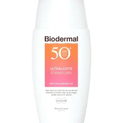 Best Biodermal Ultralichte Zonnefluïde Gezicht SPF 50+ 40 ML