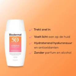 Best Biodermal Ultralichte Zonnefluïde Gezicht SPF 50+ 40 ML