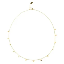 Outlet BiSjU Jewellery Ketting Munt Gold Plated