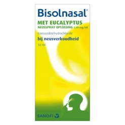 Outlet Bisolnasal Neusspray Oplossing Bij Neusverkoudheid Met Eucalyptus 10 ML