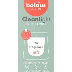 Online Bolsius Navulling Clean Light pack 2 Zero
