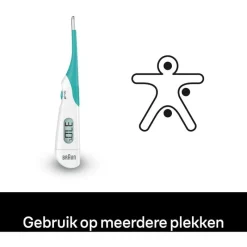 Braun Digitale Thermometer High Speed PRT1000
