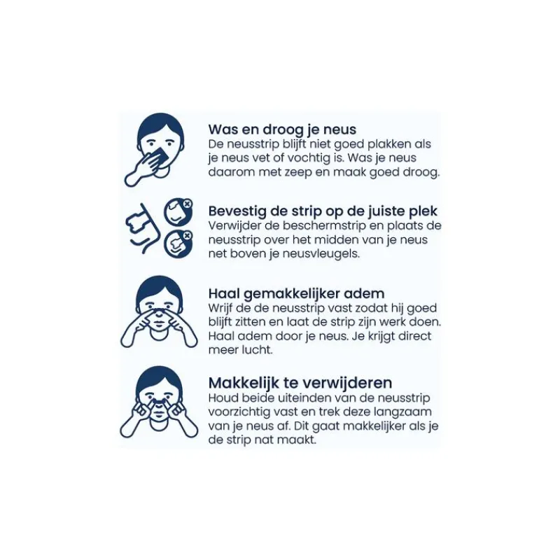Best Breathe Right Neusstrips Large 30 stuks