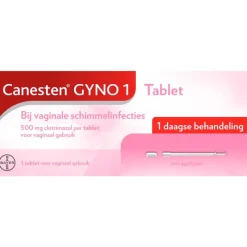 Outlet Canesten Gyno 1 Tablet bij vaginale schimmelinfectie 1 stuks