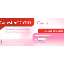 Discount Canesten Gyno Crème bij vaginale schimmel 35 gram