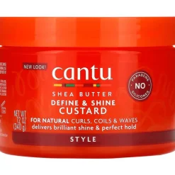 Hot Cantu Shea Butter Define and Shine Custard 340 GR