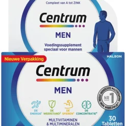 Hot Centrum Men Multivitaminen Tabletten 30 stuks
