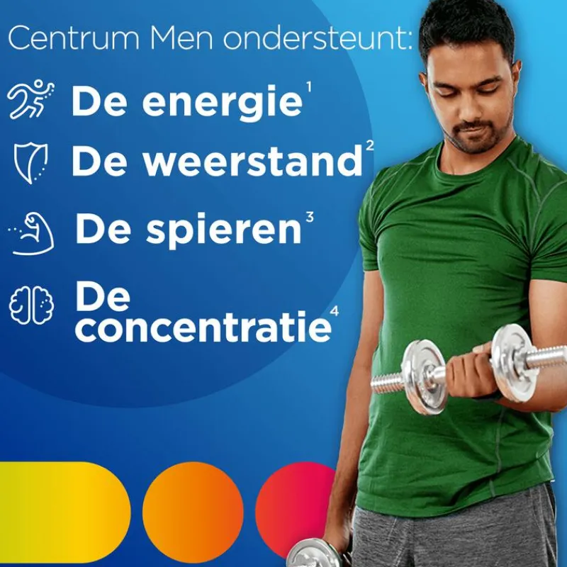 New Centrum Men Multivitaminen Tabletten 90 stuks