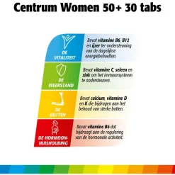 Discount Centrum Women 50+ Multivitaminen Tabletten 30 stuks
