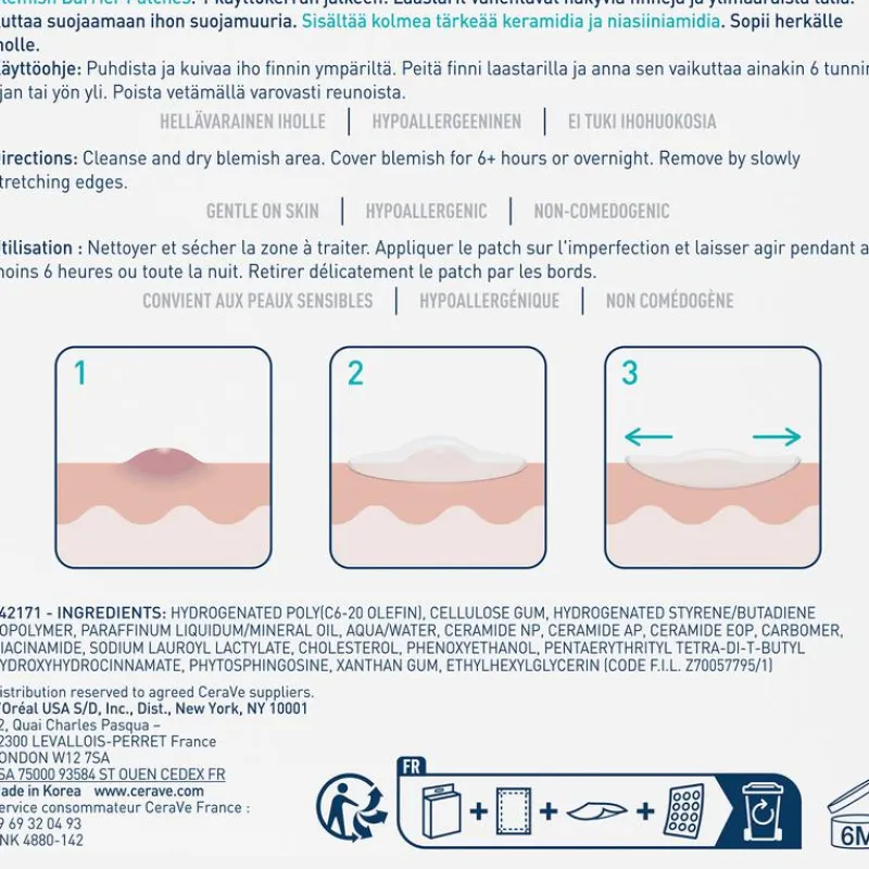Best CeraVe Anti-Onzuiverheden Patches 22 stuks